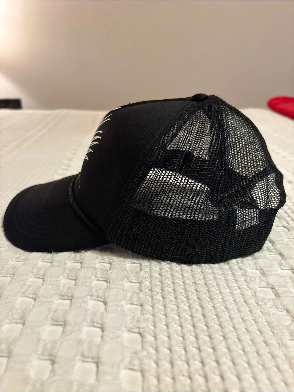 O'Neill Black Palm Logo Trucker SnapBack Hat